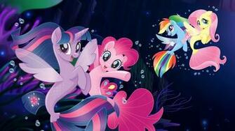 My Little Pony The Movie Seaponies Mermaids Wallpaper