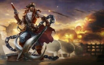 Gangplank Wallpaper League Of Legends