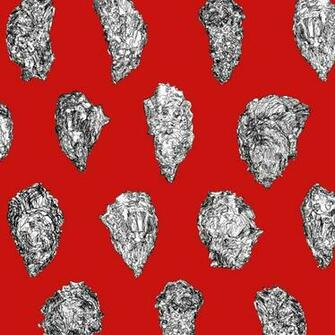 Oysters Wallpaper Black And White On Smooth Paper At 1stdibs