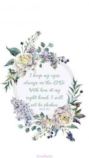 I Will Not Be Shaken Phone Wallpaper And Mobile Background