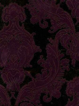 Maroon Damask Wallpaper In Velvet Americanblinds