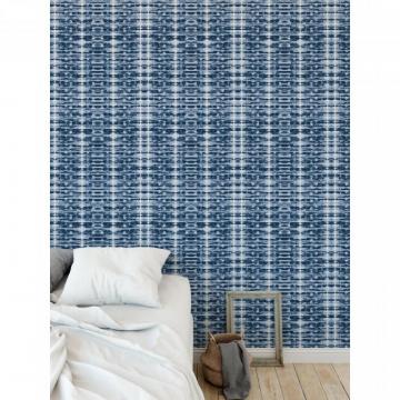 Shop Elle Decor Xray Shibori Indigo Peel And Stick Wallpaper By