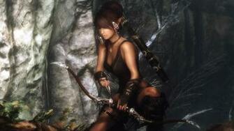 Skyrim Vex Naked Hot Girls Wallpaper