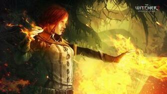 The Witcher Triss Merigold Wallpaper Art HD