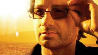 Californication David Duchovny Hank Moody Face Stock Photos