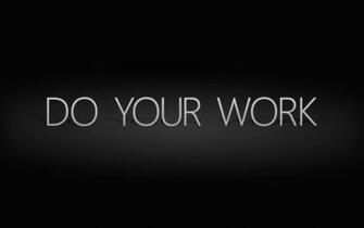 Do Your Work Image Quote Wallpaper High Resolution WallartHD
