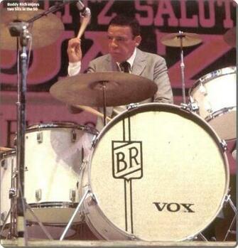 Buddy Rich Logo At The Newport Jazz
