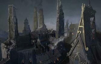 Wallpaper City Roof Tower Settlement Slums Image For Desktop