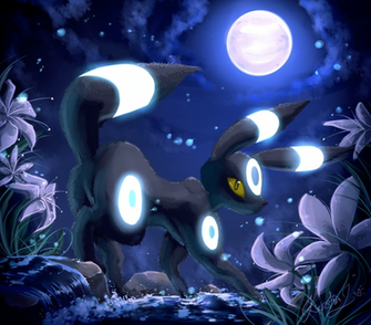 Moons Charm Shiny Umbreon By Evilqueenie