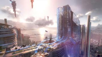 Killzone Shadow Fall Sci Fi City Wallpaper HD Desktop And