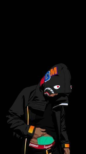 Hypebeast Cartoon Wallpaper Top