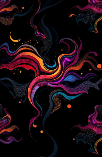 Black And Color Wallpaper