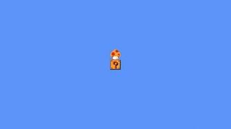 Minimalist Wallpaper Mario Art Postman0