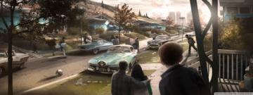 Fallout Dual Monitor Wallpaper On