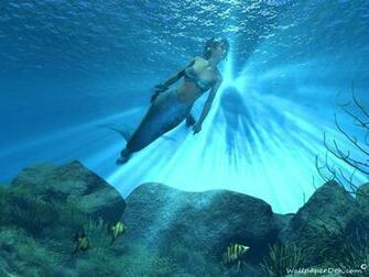 Fantasy Mermaid Desktop Wallpaper