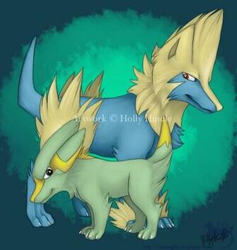 Electrike And Manectric By Bear Hybrid