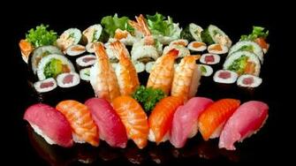 Sushi Wallpaper Top Background