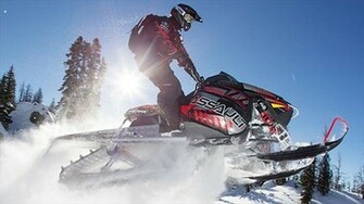 Wallpaper Snowmobile Polaris Rmk Assault