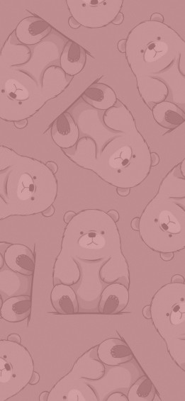Cute Bear Brown Wallpaper HD Background