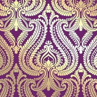 Purple And Gold Background Wallpaper