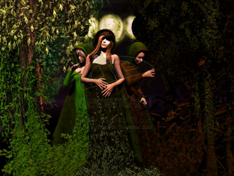 Wiccan Three Goddesses By Echoladyuk