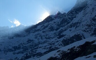 Snow Mountain Wallpaper