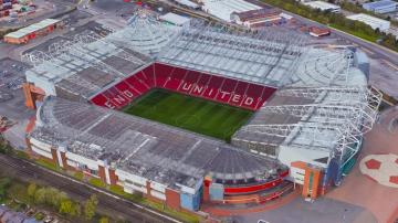 Old Trafford Manchester Print On Sandstone By Manufan63