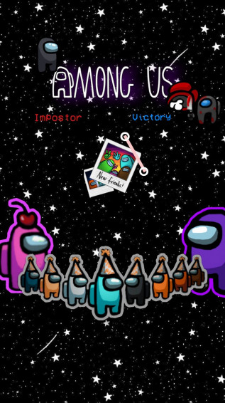 Walpaper Among Us Aesthetic Wallpaper