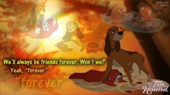 Wallpaper HD The Fox And Hound