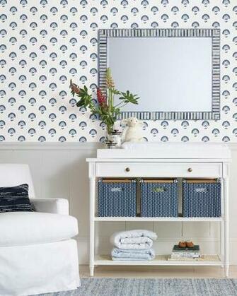Serena Lily Astoria Wallpaper In Baby Changing Tables