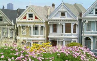 Beautiful Victorian House Sisters Wallpaper Open Walls