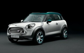 Grey Mini Cooper Concept HD Wallpaper