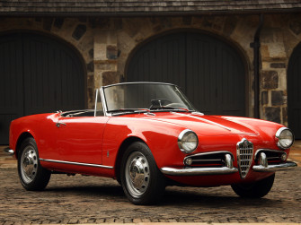Alfa Romeo Giulietta Spider Retro Gd Wallpaper HD