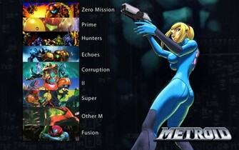 Metroid Chronology Wallpaper B By Crash36