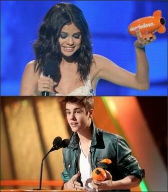 Justin Bieber And Selena Gomez Image