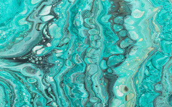 Bring Luxury To Your Work With A Stunning Marble Patterned Wallpaper