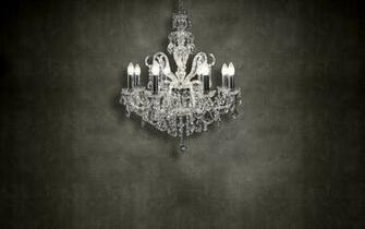 Crystal Chandelier Wallpaper