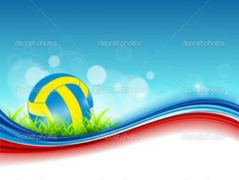 Volleyball Ball Background Depositphotos