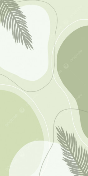 Aesthetic Palm Leaves Serenity Wallpaper