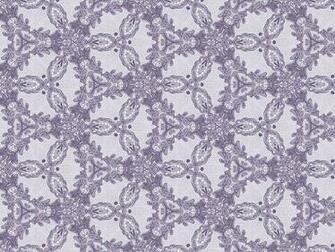 Artbyjean Image Of Lace Fine Purple Over White
