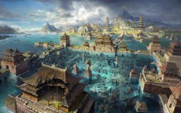 Lost City Ancient Ruin Wallpaper HD Desktop And Mobile
