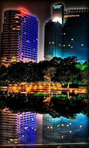 Ciudad De Noche Fondo Animado App Para Android