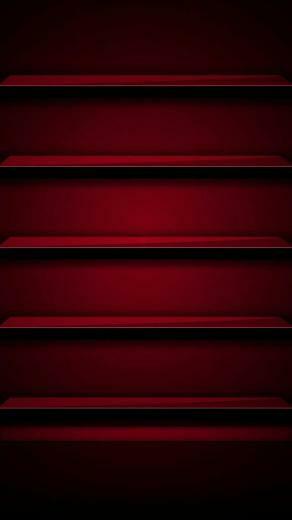 Red Shelf Phone Wallpaper Image Cellphone