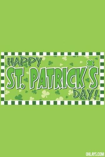 St Patricks Day iPhone Wallpaper Ohlays
