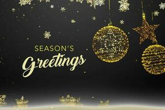 Seasons Greetings Cards Stock Image HD