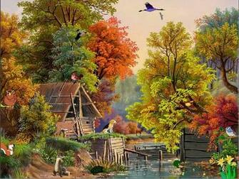 Screensavers Fall Scenes Car Pictures