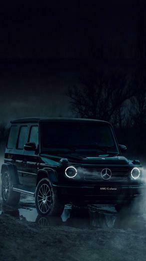 Black G Wagon iPhone Wallpaper