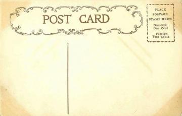 Postcard Background On