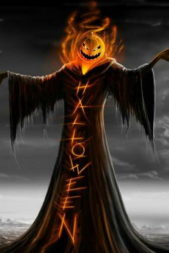Halloween Tree iPhone Wallpaper HD