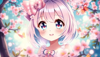 Cute Anime Girls Wallpaper